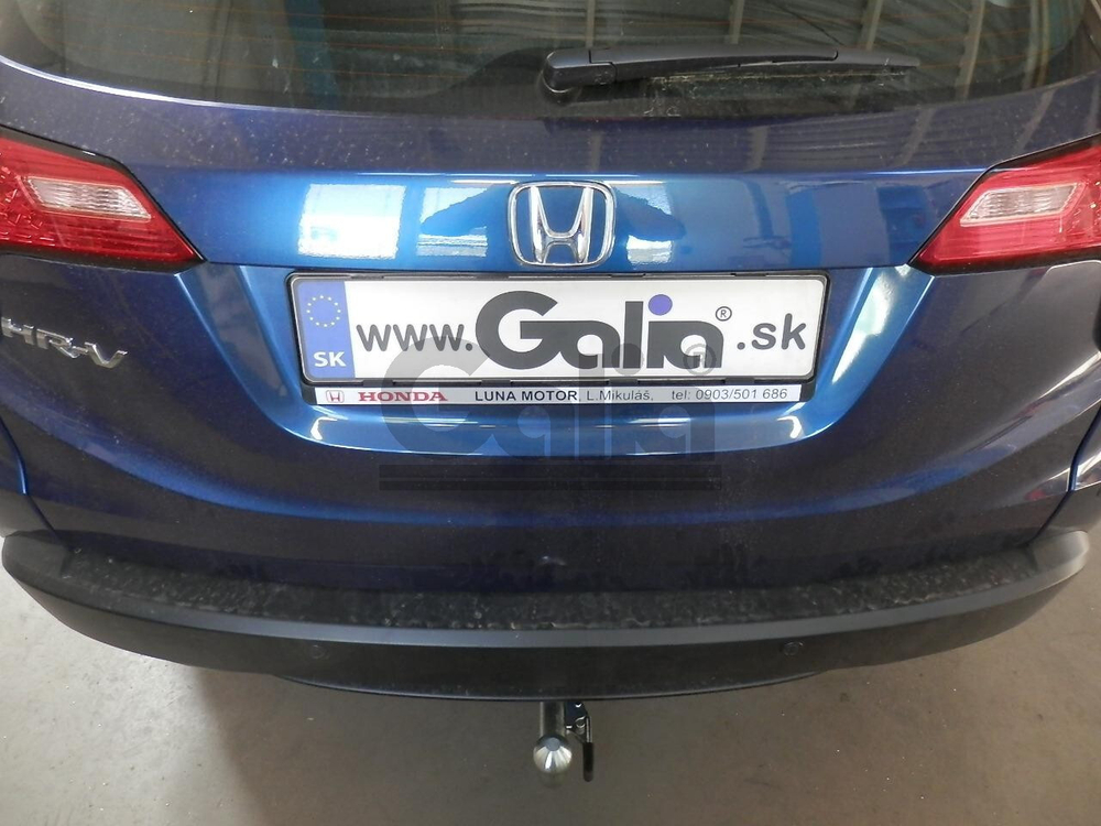 Оцинкованный фаркоп на Honda HR-V 2014-2021 (без электрики), Galia H097C