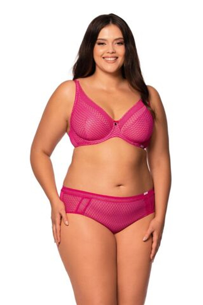 Бюстгальтер-бралетт Matilda (Размер: 70H) (Цвет: ярко-розовый)
