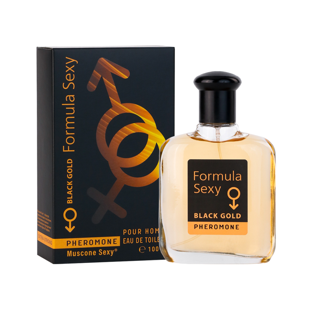 Вода туалетная с феромонами Formula Sexy Black Gold (Формула Секси Блэк Голд) - 100ml for men