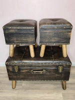 Пуфики с ящиком 3 шт