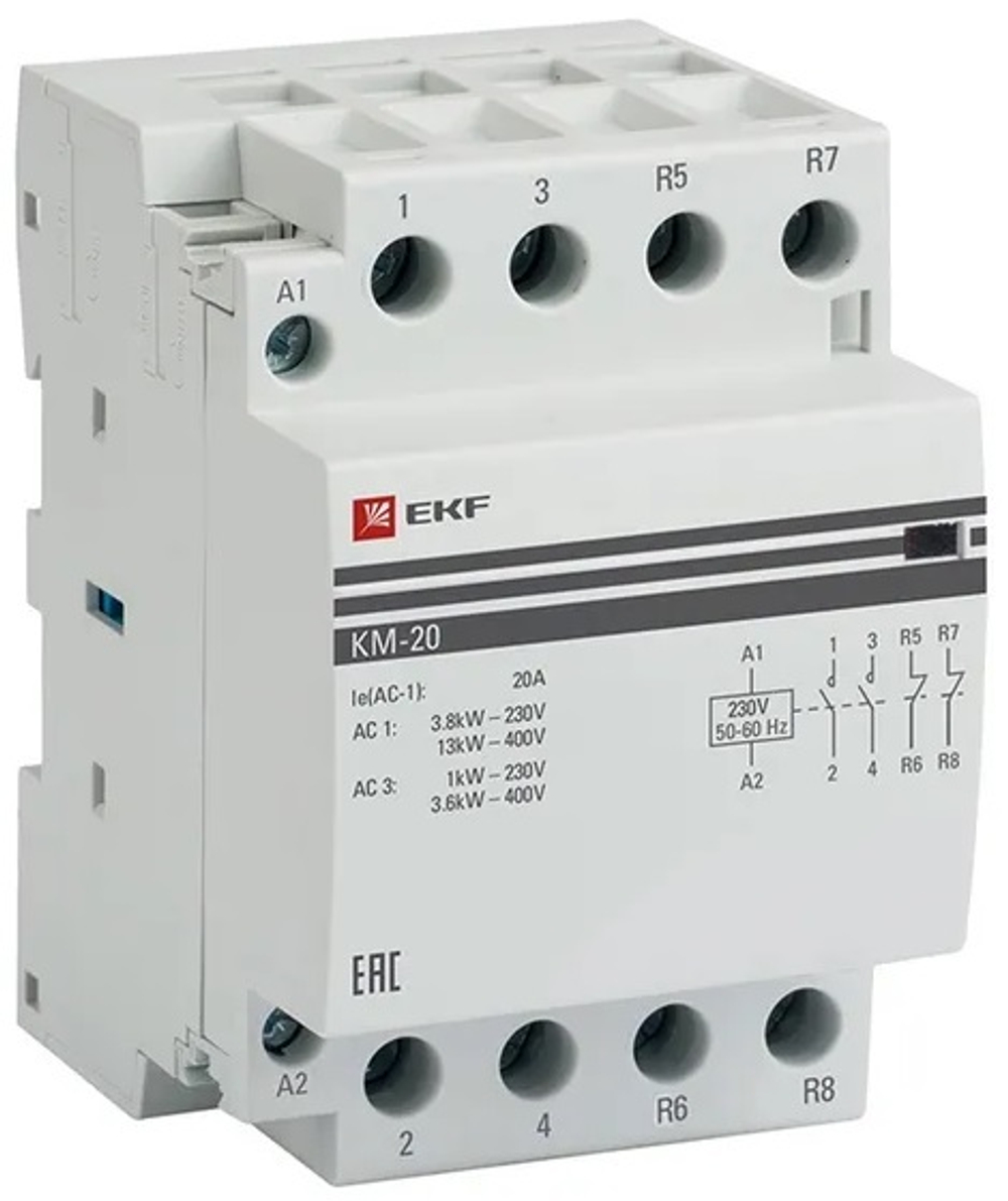 Контактор  EKF km-3-20-22