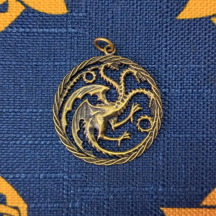 Подвеска. Герб Таргариенов