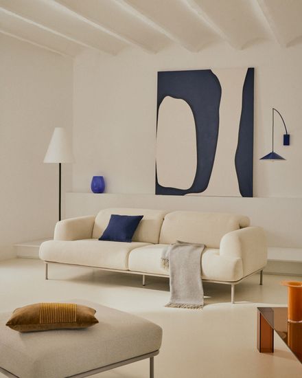 Журнальный столик Adularia из стекла коричневого цвета 85 x 85 Испания