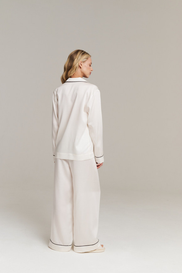 Пижамные брюки с кантом из тенселя