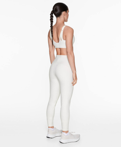 Oysho Спортивный бюстгальтер с высокой степенью поддержки, белый