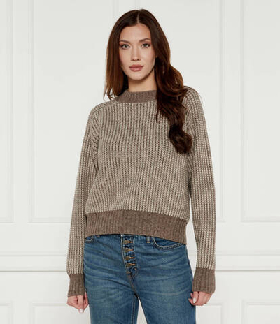 Шерстяной свитер VOSCI MAX&Co. - коричневый(6366134)