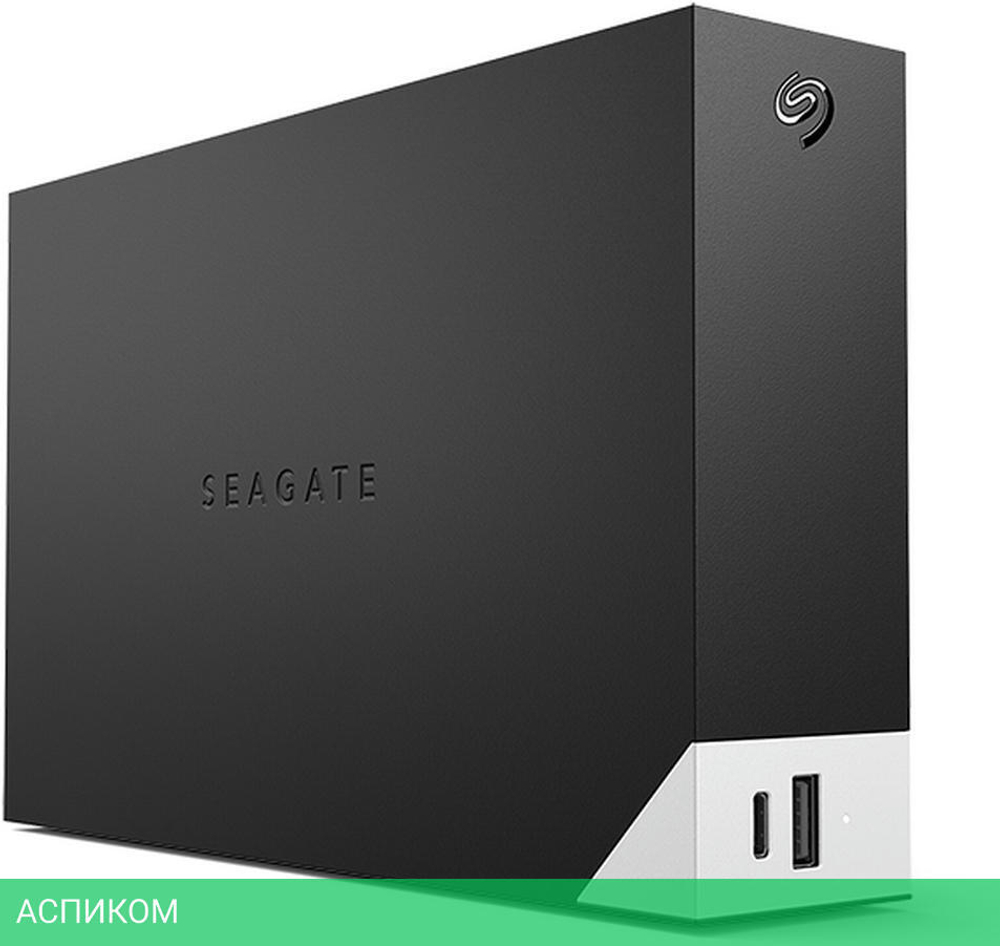 Внешний накопитель Seagate 14TB One Touch Hub 3.5 Black (STLC14000400)
