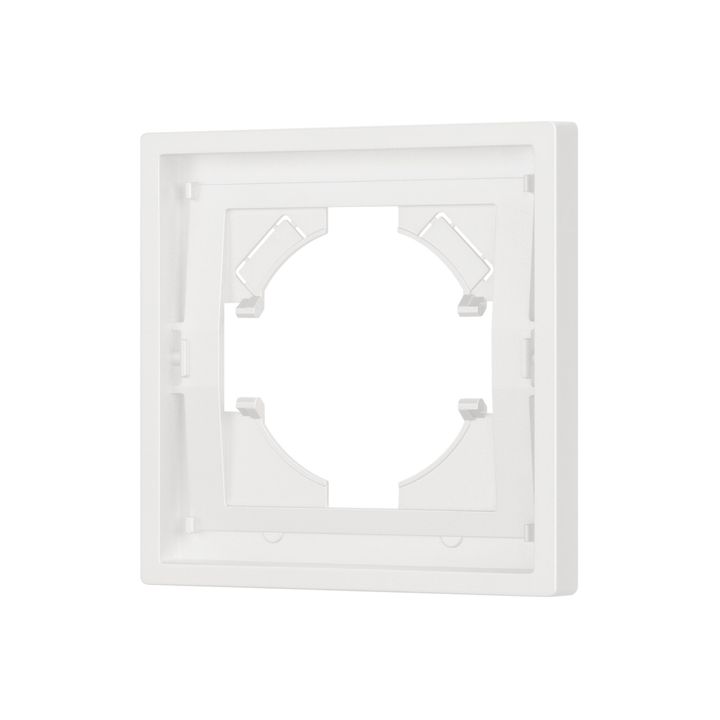 Рамка пластиковая FRM-TENDO-SFPL-1-WH Arlight 054645