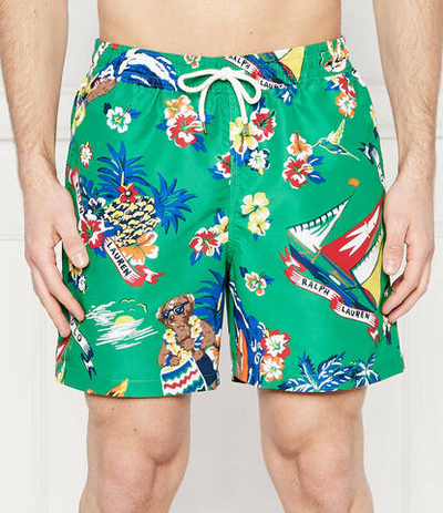 Шорты для плавания POLO RALPH LAUREN - зеленый(710936081)