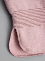 Шапка шлем детская зимняя вязаная