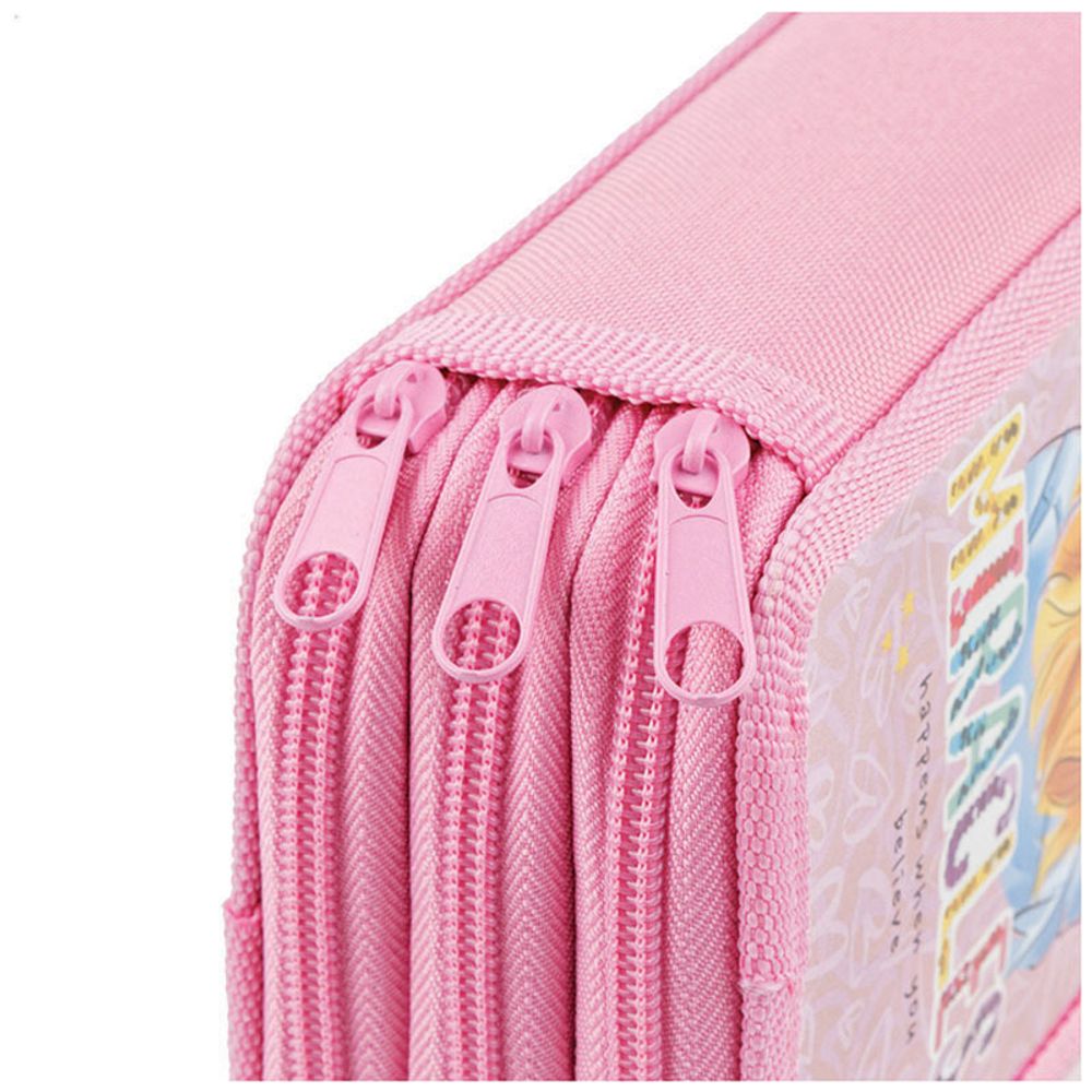 Пенал 3 отделения, 190*110 ArtSpace "Cool girl", ламинированный картон