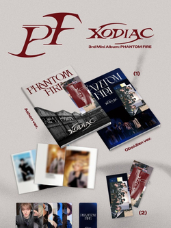 (ПРЕДЗАКАЗ) Альбом XODIAC - PHANTOM FIRE 3rd Mini Album 2 Version SET