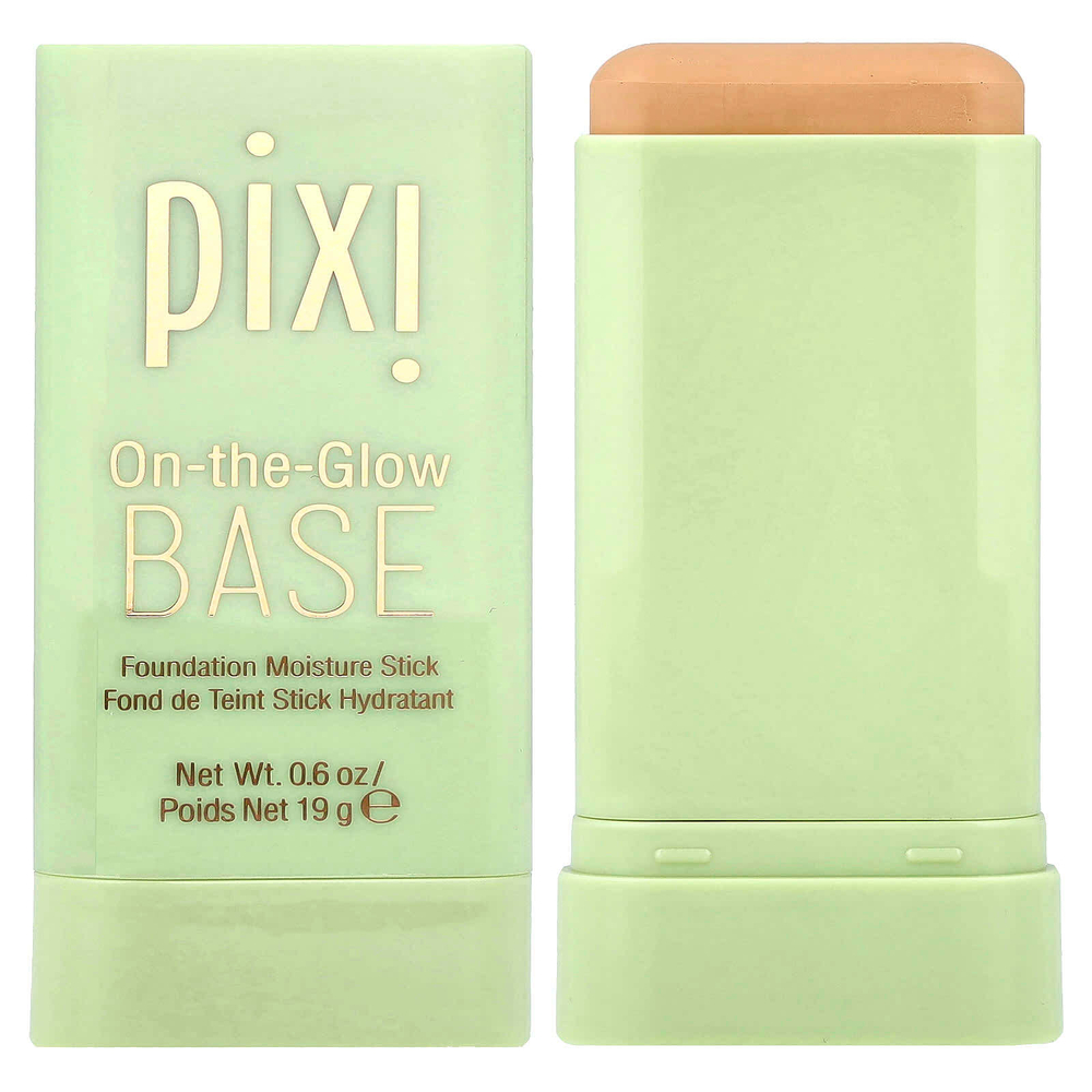 Pixi Beauty, On-The-Glow Base, увлажняющий стик для тональной основы, бежевый, 19 г (0,6 унции)