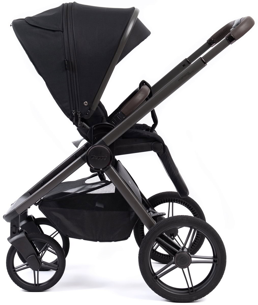 Детская коляска Peppy Monaco Thermo 3 в 1 с автокреслом Verona Beige Black