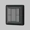 Кнопочная настенная панель 4-х клавишная DALI Lighting control 721044