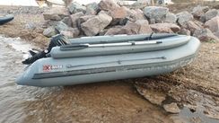 Надувная лодка X-River ROCKY 395 НДВД с фальшбортом