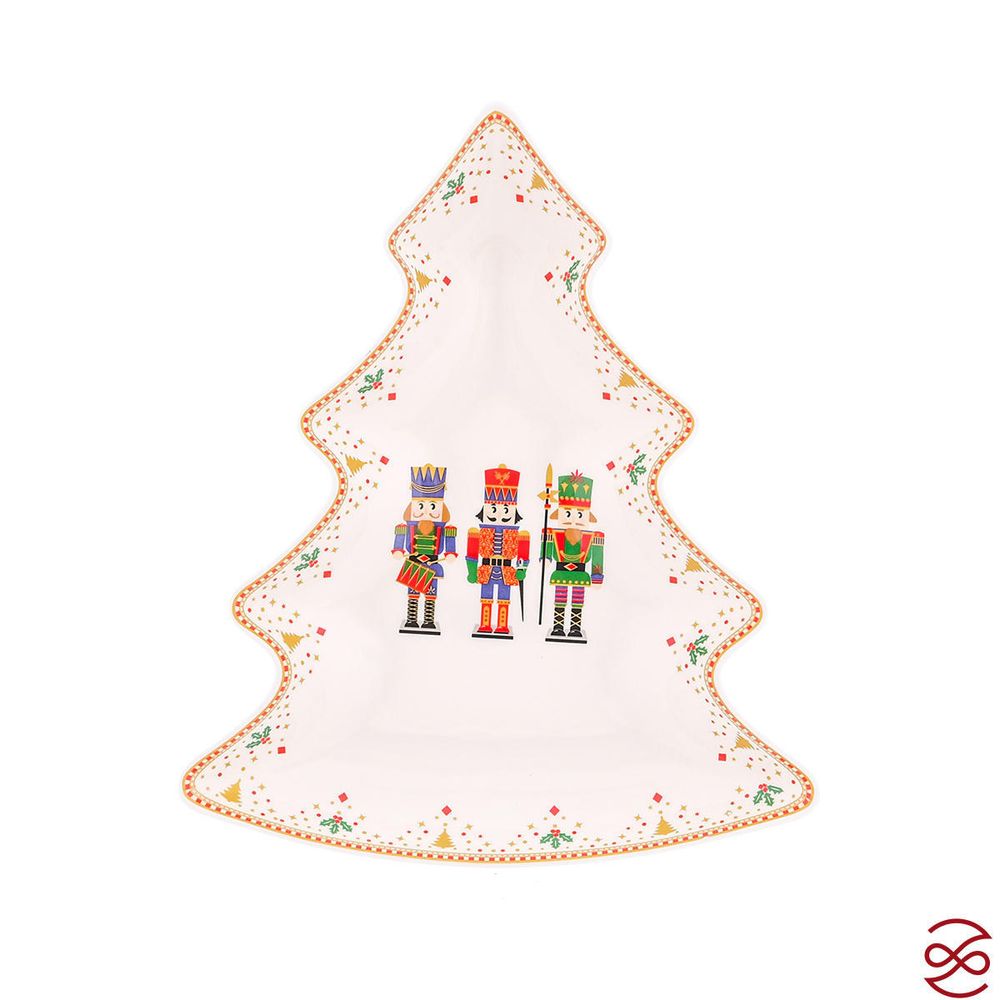 Блюдо ёлка Repast Щелкунчик 29*14*1.7 см