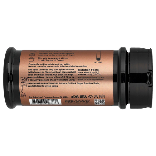 The Spice Lab, соль, перец и чеснок, 175 г (6,2 унции)