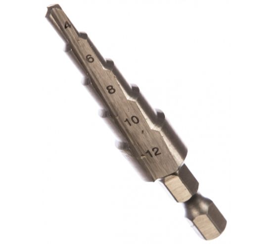 Сверло ступенчатое STAYER по мет.4-6-8-10-12 65 мм