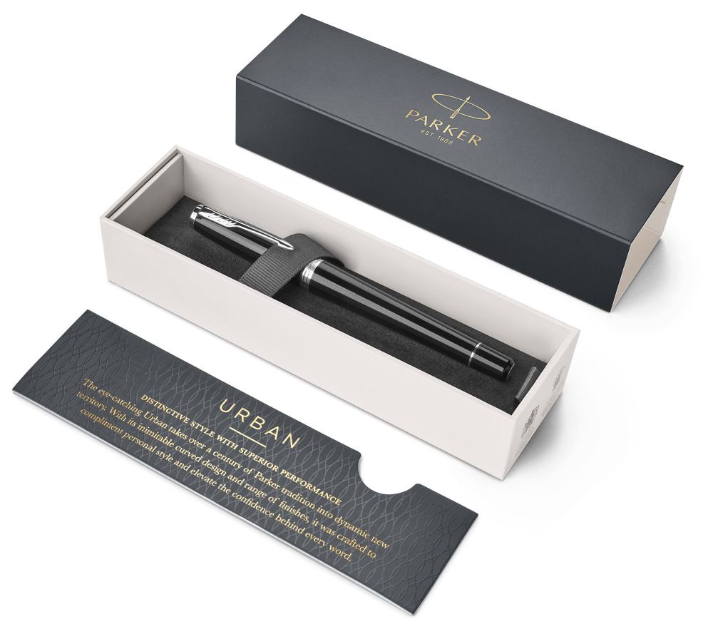 Parker Urban Core - Black Cab CT F, перьевая ручка, F