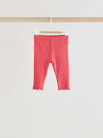 Футболка и легинсы в комплекте для малышей Next E66-978, 3 шт., Молочный, Голубой, Красный