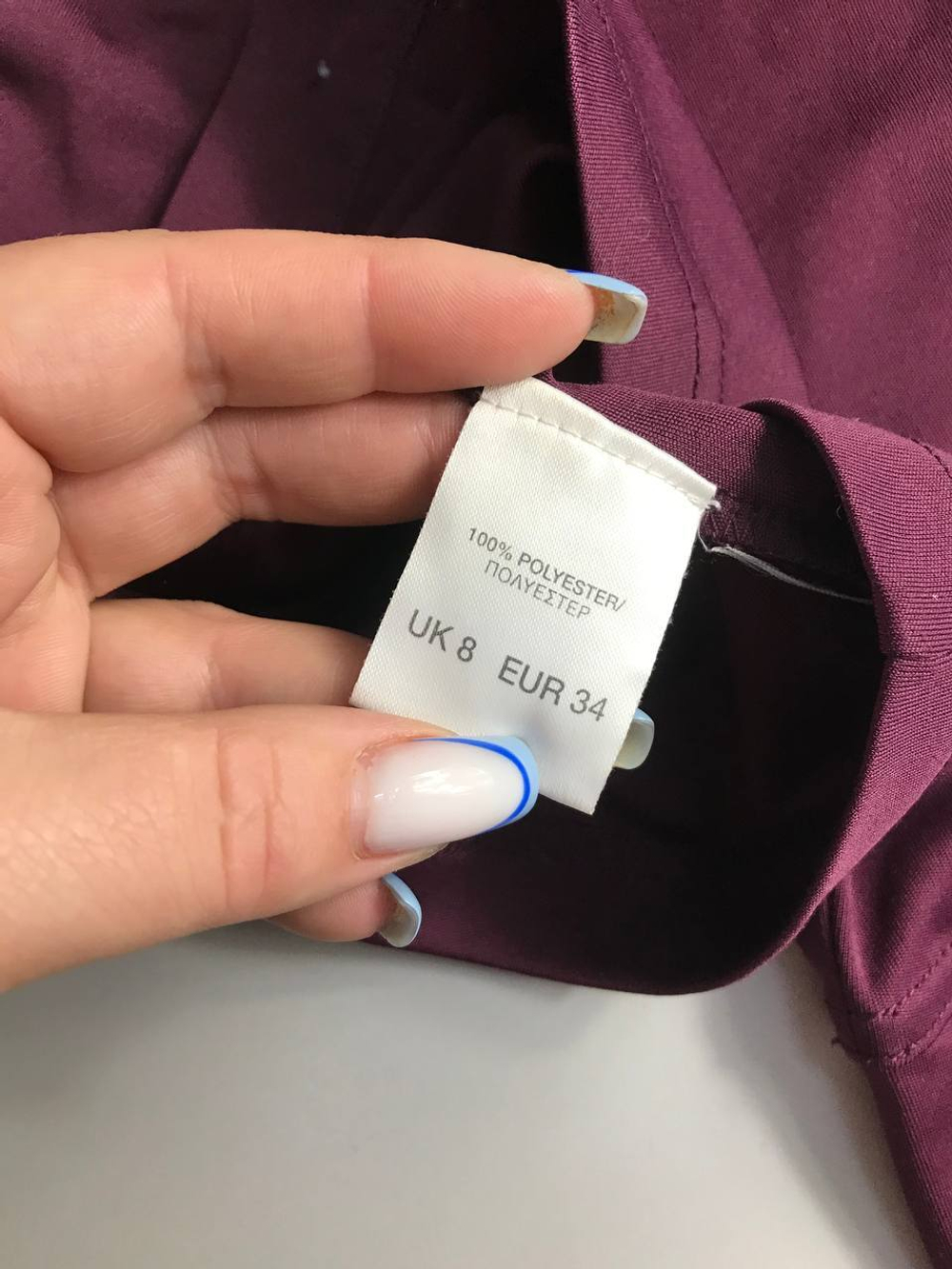 Блузка River Island модного оттенка, маркировка 8, визуально на 42 размер