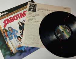 Винтажная виниловая пластинка LP Black Sabbath Sabotage (Japan 1975) (No Obi) Megalomania
