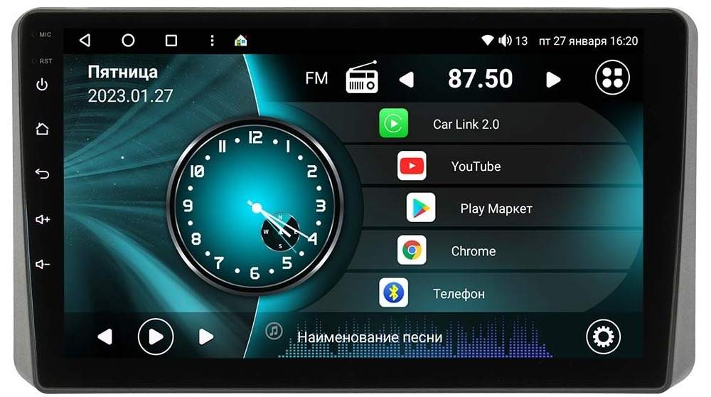 Магнитола для KIA Sportage 2021-2024+ - Vaycar VA27-2143 на Android 13, 8-ядер, 2Гб-32Гб, 4G SIM-слот