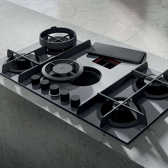 Газовая панель Elica NIKOLATESLA FLAME BL/F/88