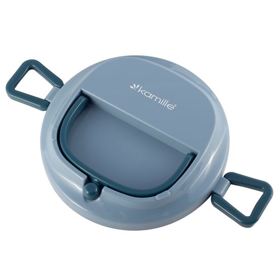 Ланч бокс двойной 1700 мл. Kamille KM 2136 пластик, нержавеющая сталь