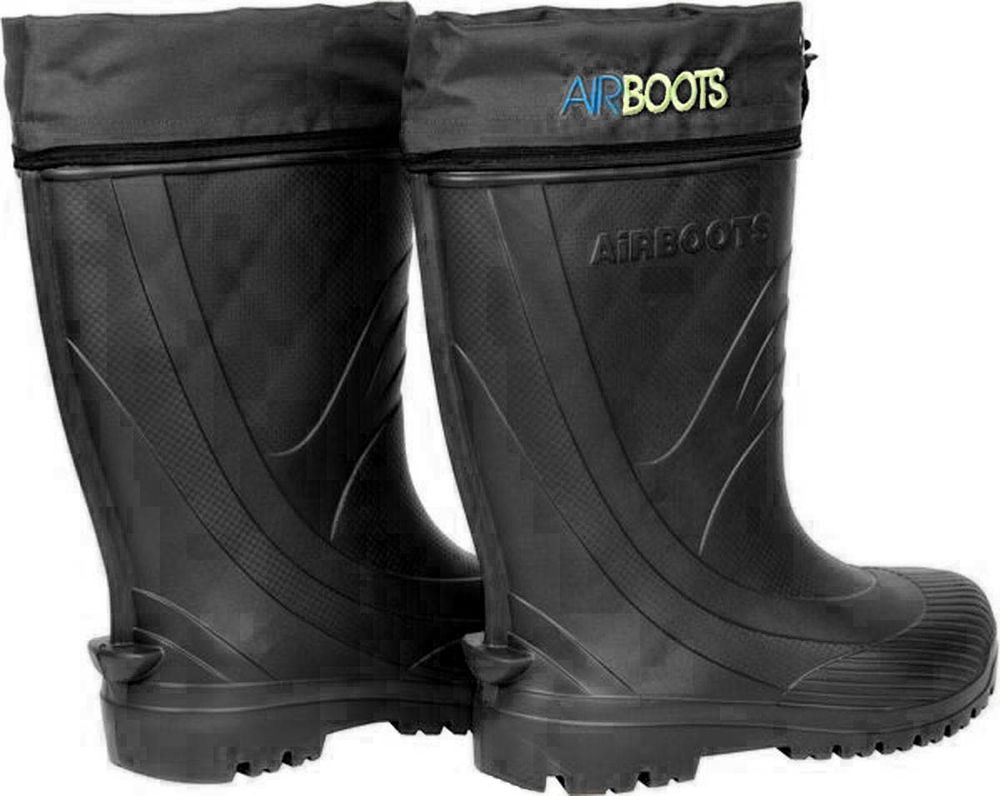 Сапоги Airboots -10°С Черный, с манжетой, мех. стелька