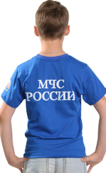 Футболка детская василек МЧС