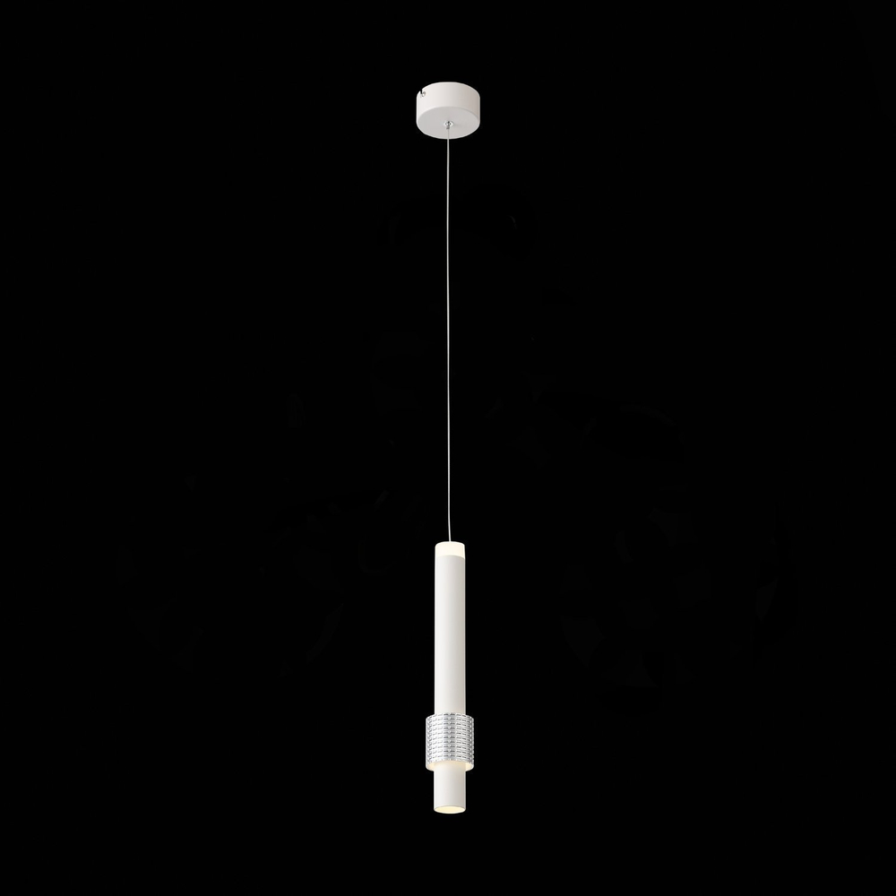 SL1591.503.01 Светильник подвесной ST-Luce Белый, Алюминиевый/Белый LED 1*6W 3000K