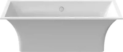 Ванна из литого мрамора отдельностоящая BAS Мадрид 1700х800 белый