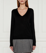 Хлопковый свитер Tommy Hilfiger - черный(WW0WW43097)