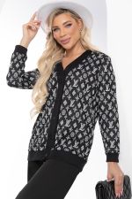 Костюм "Мгновение весны" (черно-белый) К8472 LT Collection (Акция)