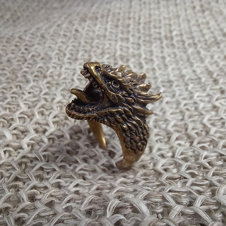 Кольцо. Дракон кричащий малый