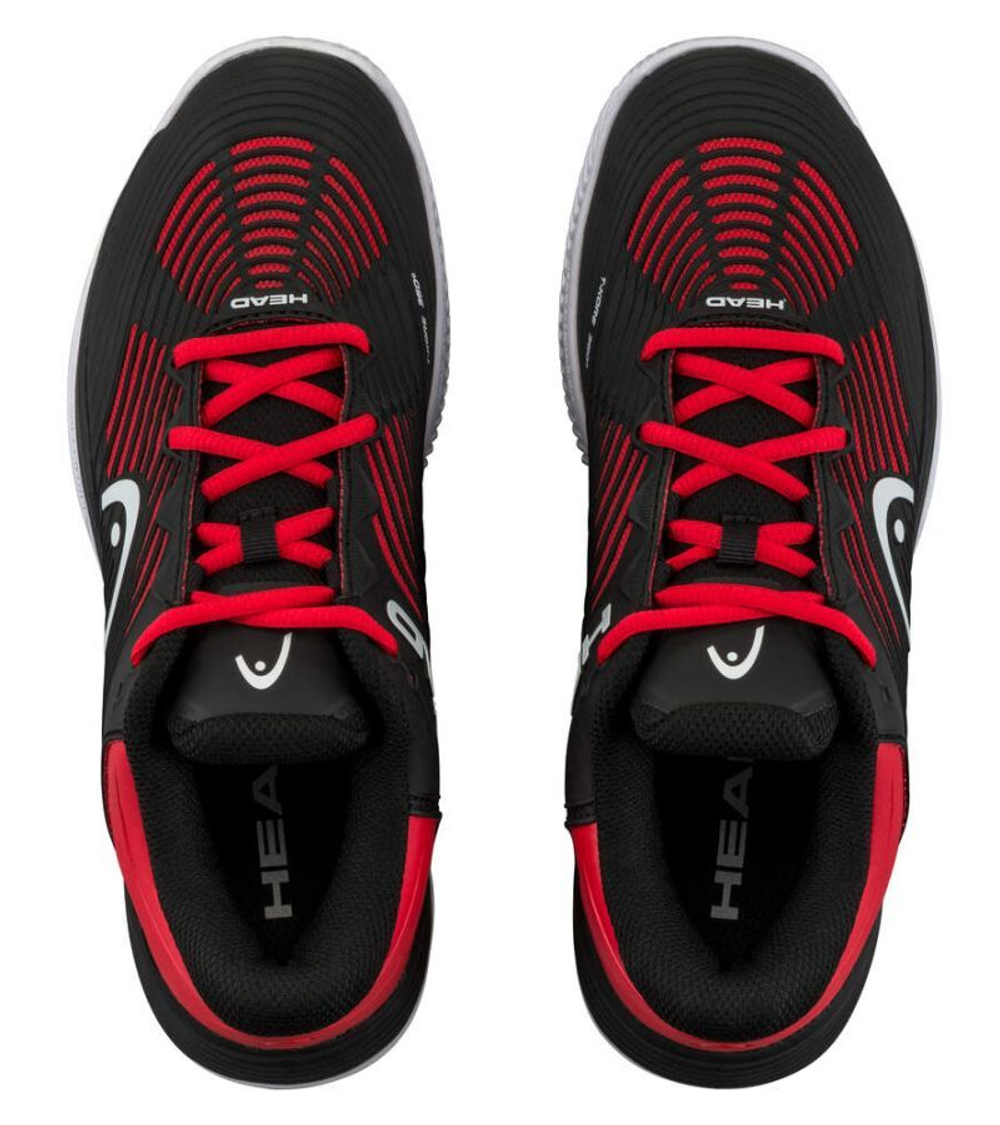 Детские теннисные кроссовки Head Revolt Pro 4.5 Clay - black/red