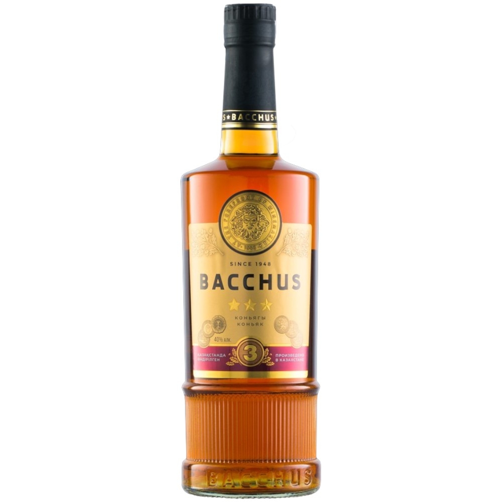 Коньяк Bacchus 3 Y.O. 0,375 л.