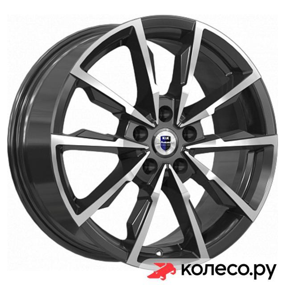 Меренге (КС902) 7.5x17/5*114.3 D67.1 ET40 Алмаз-черный