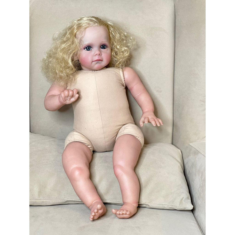 Кукла Реборн мягконабивная 60см в пакете (FA-419)