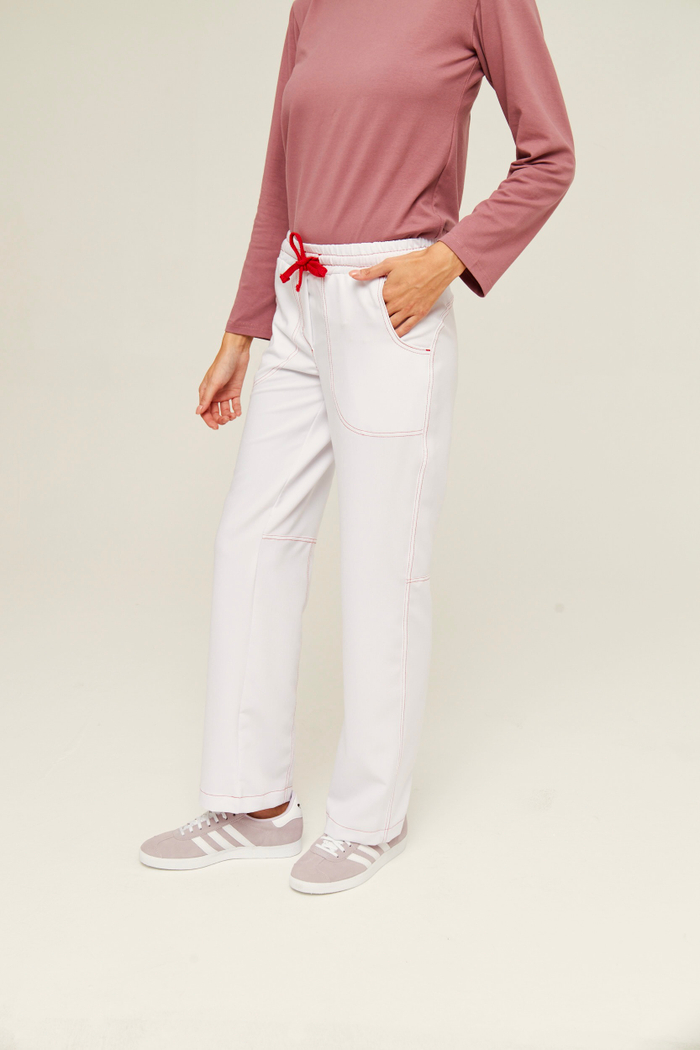 Брюки медицинские женские Лаконико, кремовый