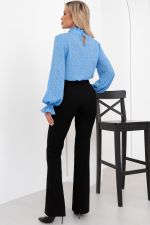 Блуза Моника (голубой/горошек) Б11-217/2 Nikol