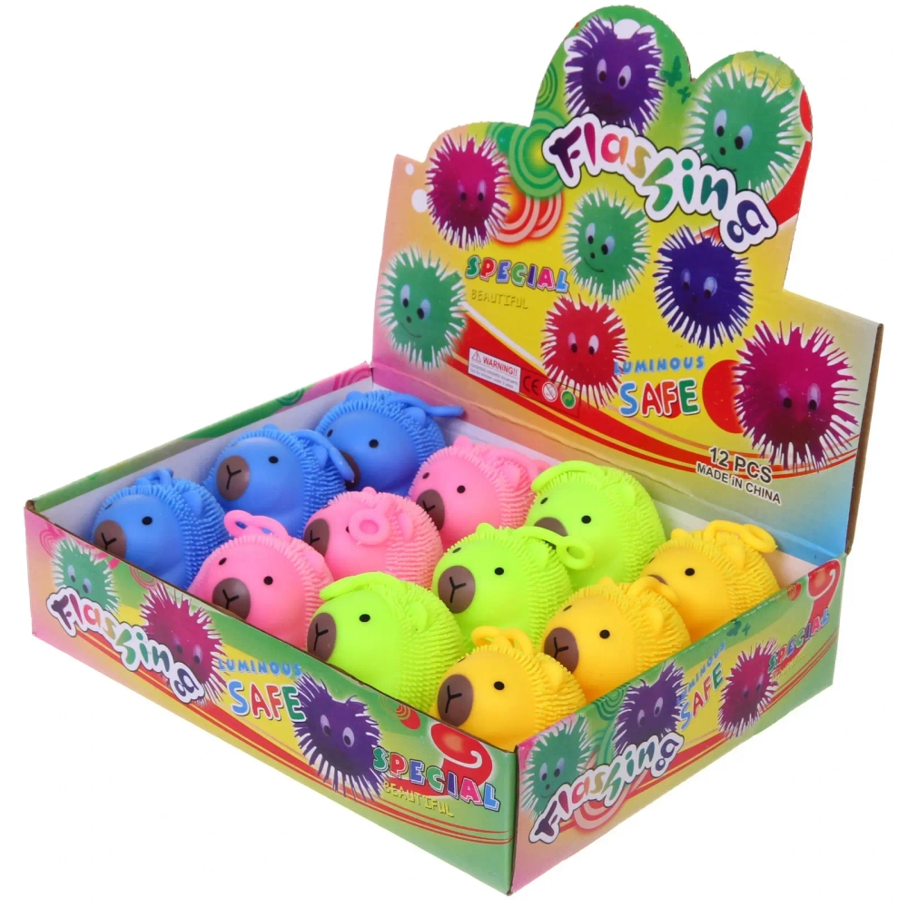 Игрушка «Свинка» Капибара, 7,5 см, с подсветкой, микс