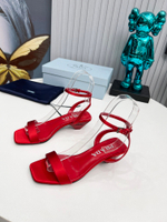 Prada Satin Sandals