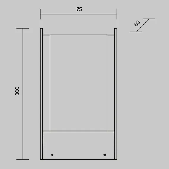 Ландшафтный светильник Ресо / Reso 3000K 20Вт IP 65 Outdoor o445fl-l20gf3k
