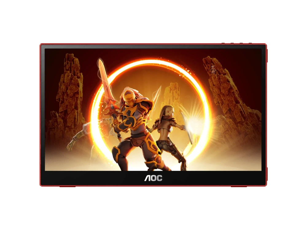 Монитор портативный AOC 15,6" 16G3 IPS 1920x1080 144Hz 4ms 250cd/m 1000:1 2xUSB-C 1xMicroHDMI