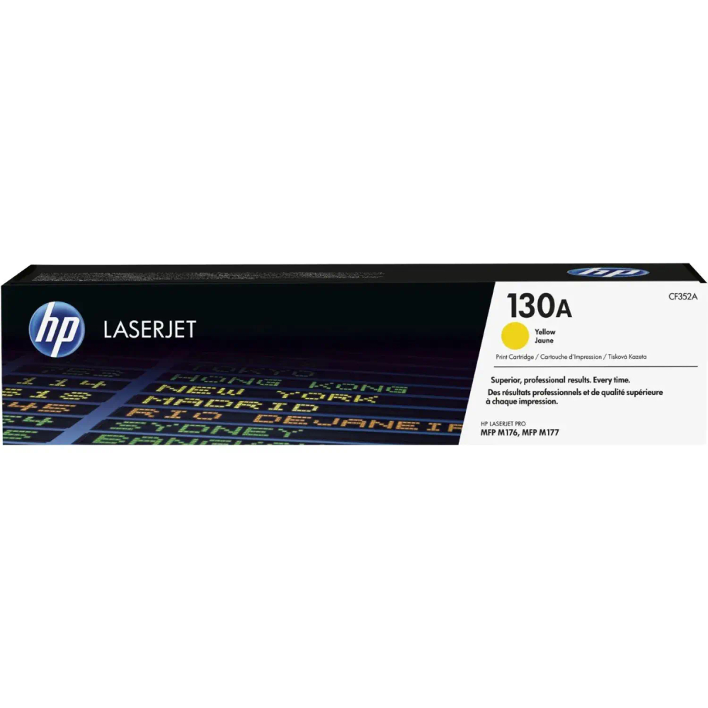 Картридж лазерный HP 130A CF352A жел. для LJ Pro M176n/M177f