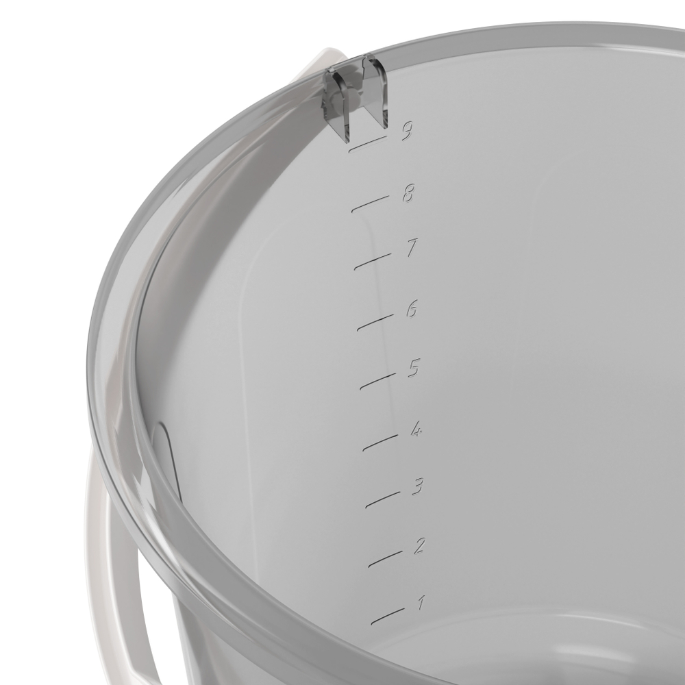 Ведро 10л с крышкой Хозяюшка