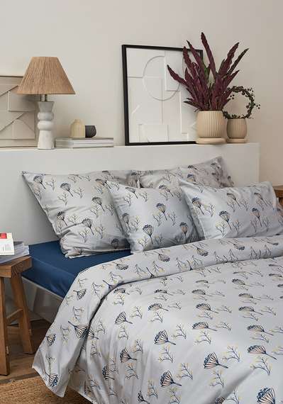 Набор наволочек &quot;Полевые цветы&quot; из премиального сатина из коллекции russian north, 50х70 см